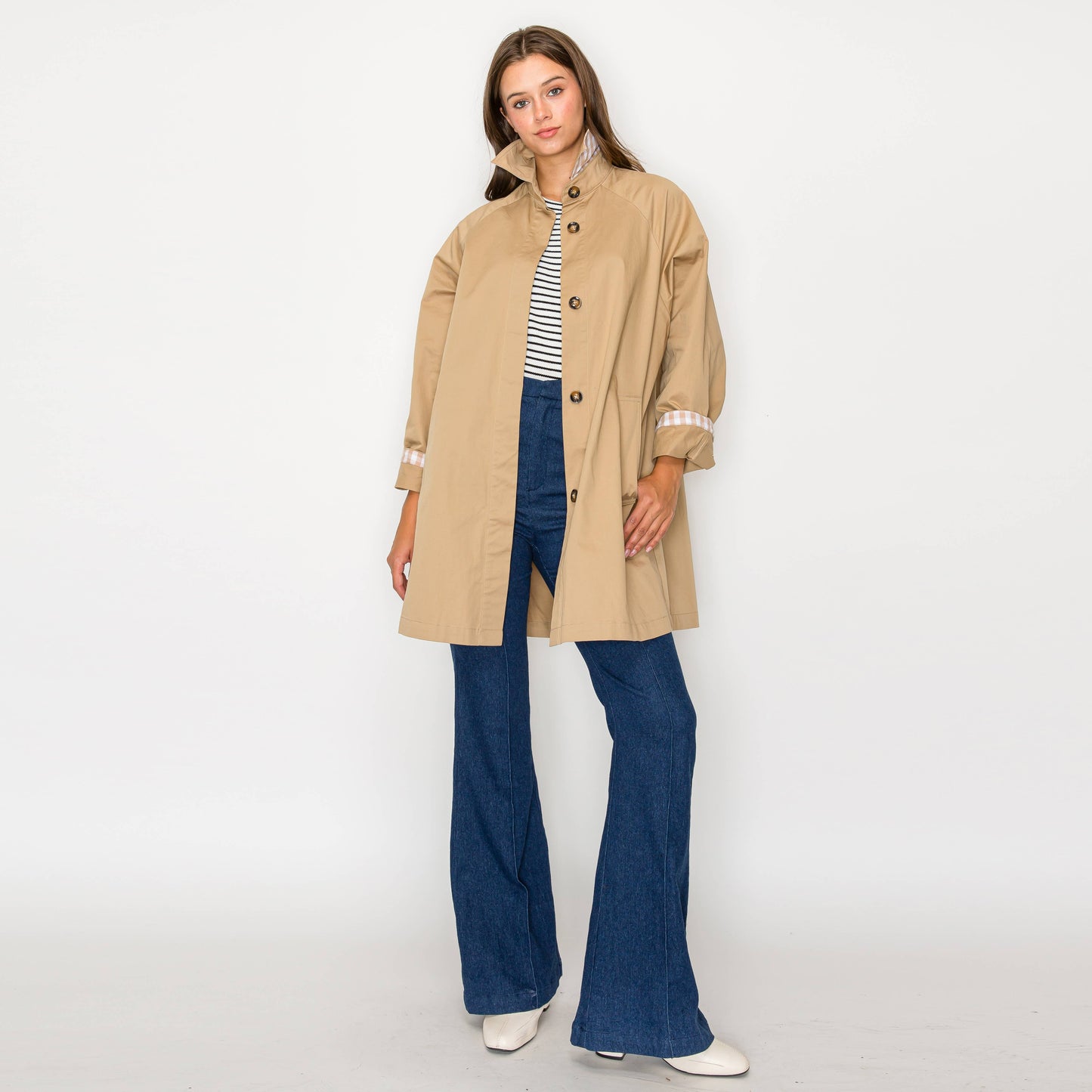 Oversized French Trench Coat