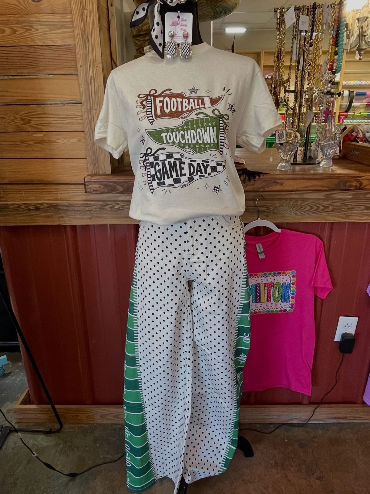Football Pennant Tee