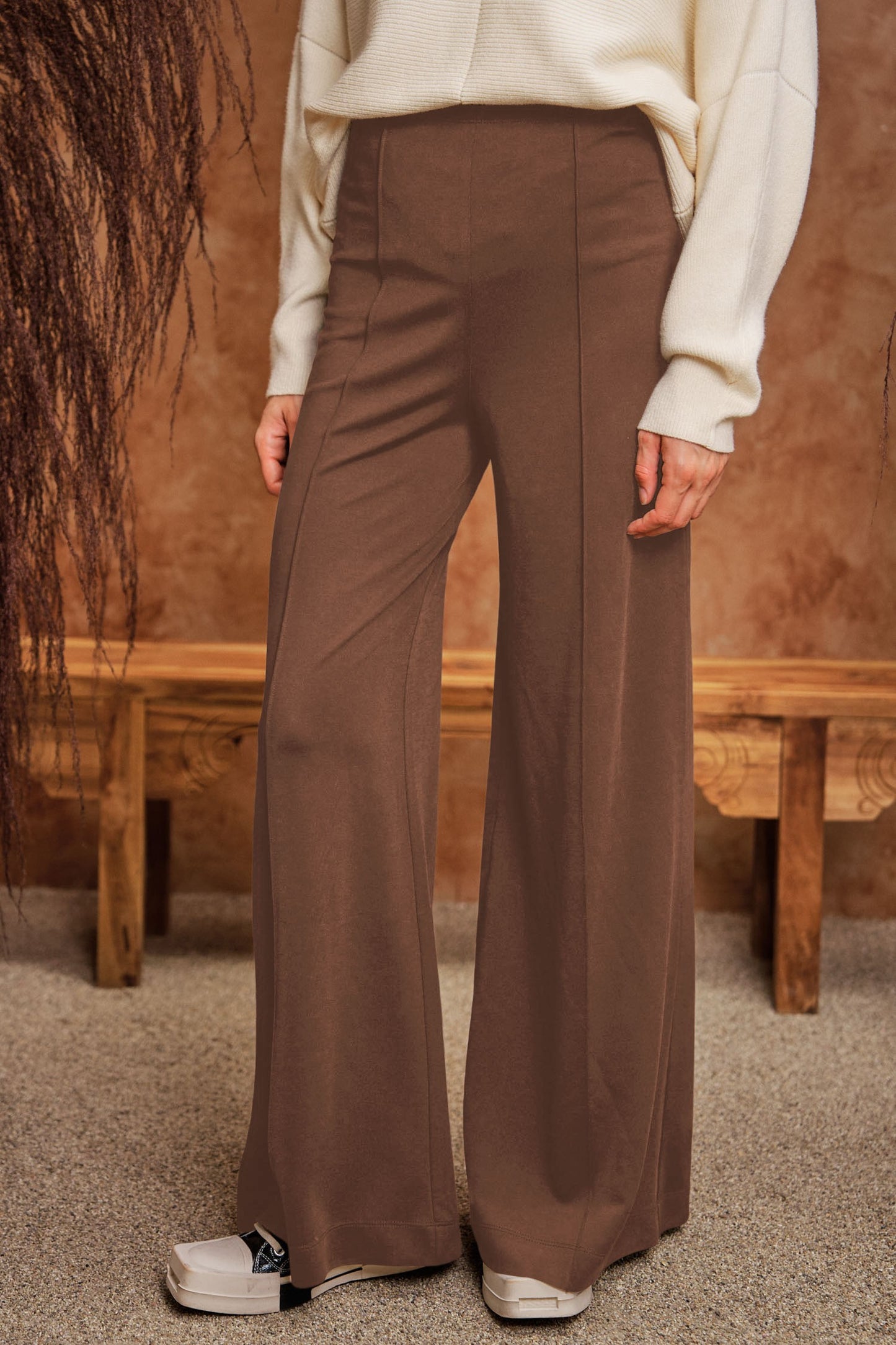 Business Casual Wide-leg Pant