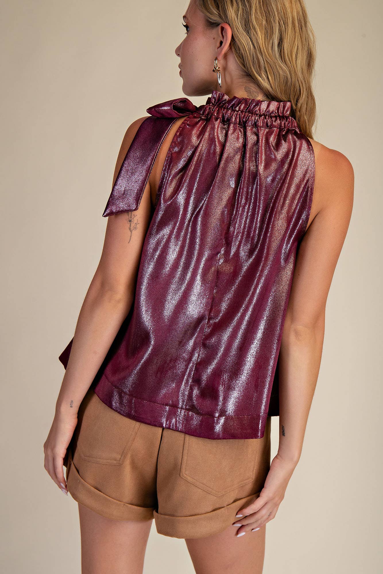 Steal the Show Ruffle Neck Top