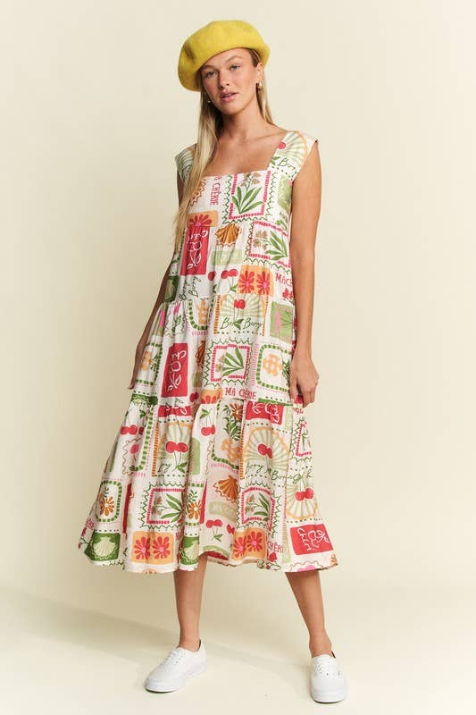 Tutti Fruitty Midi Dress