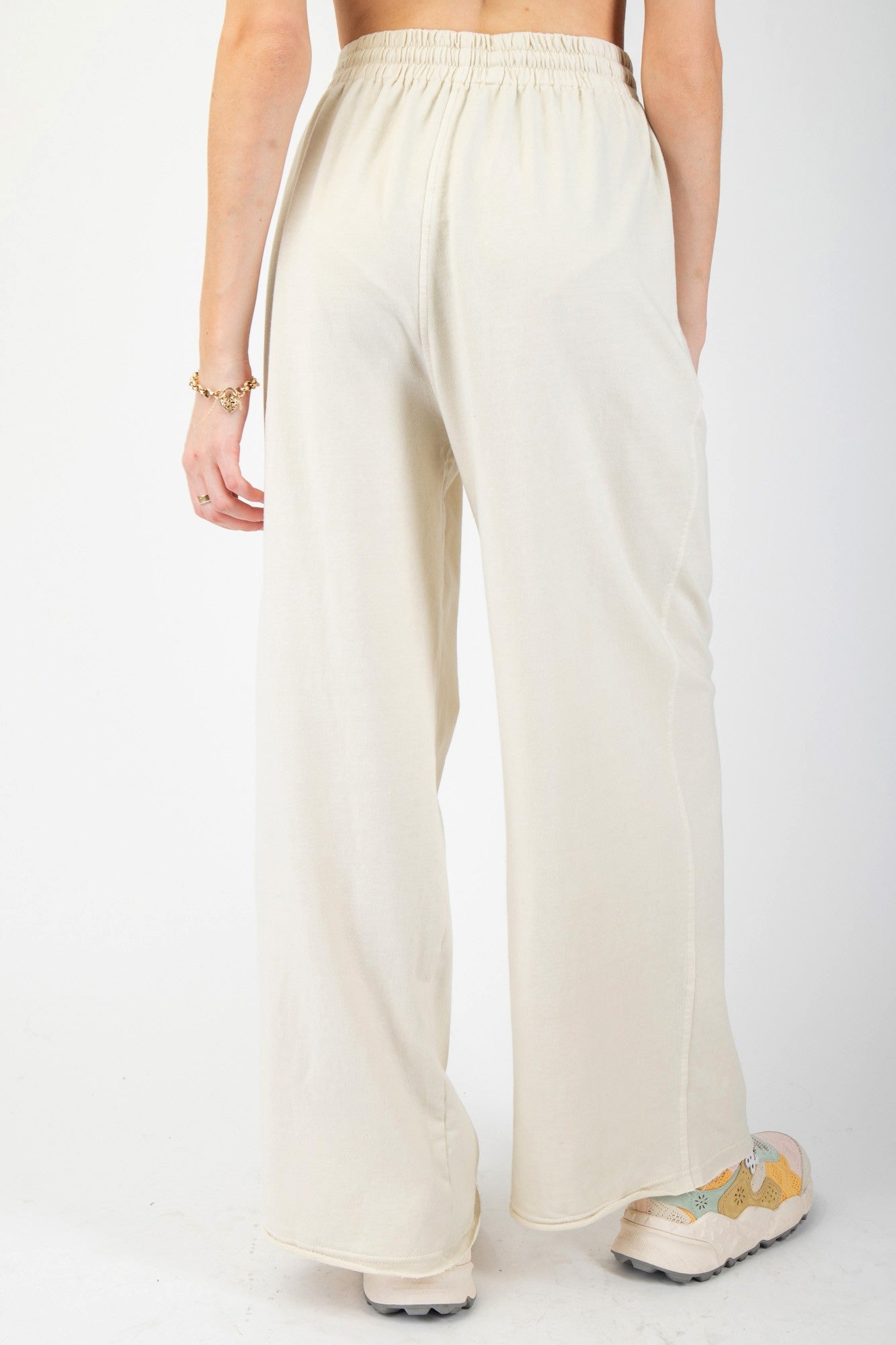 Bird Patch Terry Knit Pant