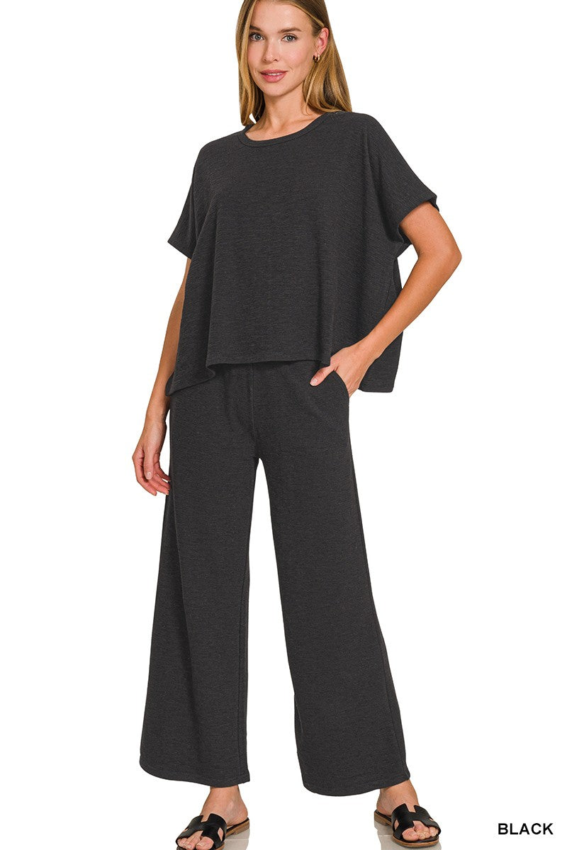 Back to Class Two Piece Cotton Slub Set