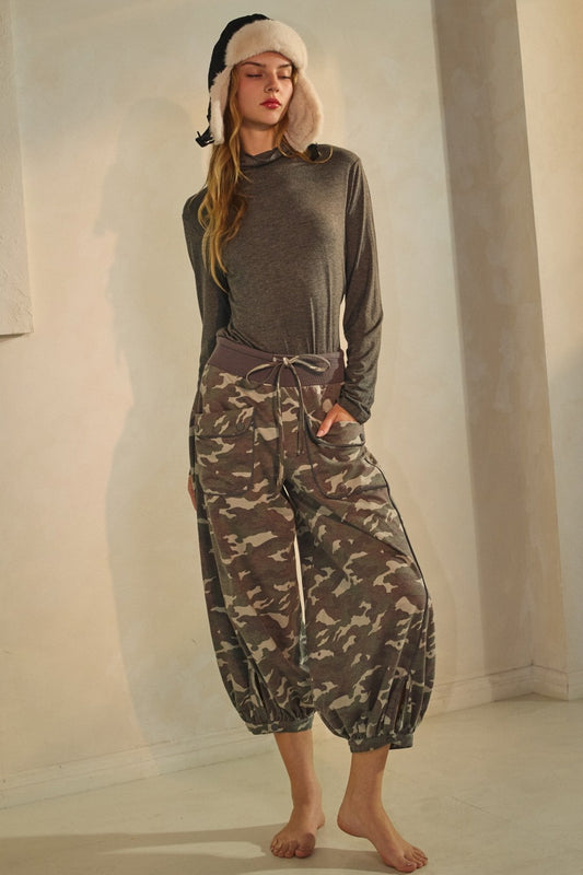 Camo Printed Joggers