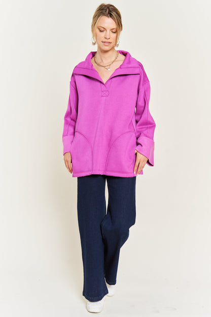 Plum Crazy for You Pullover