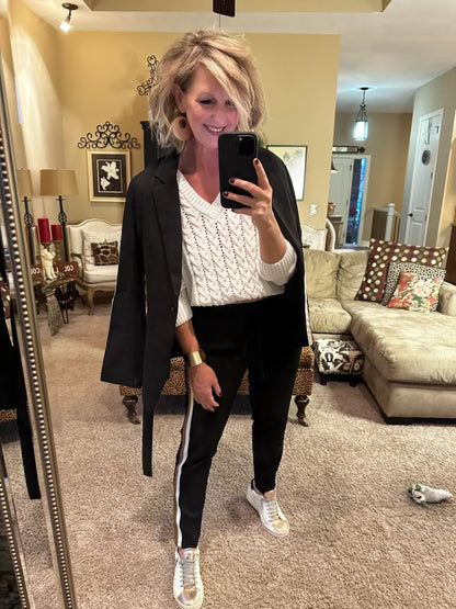 Desk to Dinner Two Piece Pantsuit