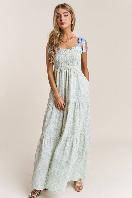 Fancy in Floral Maxi Dress