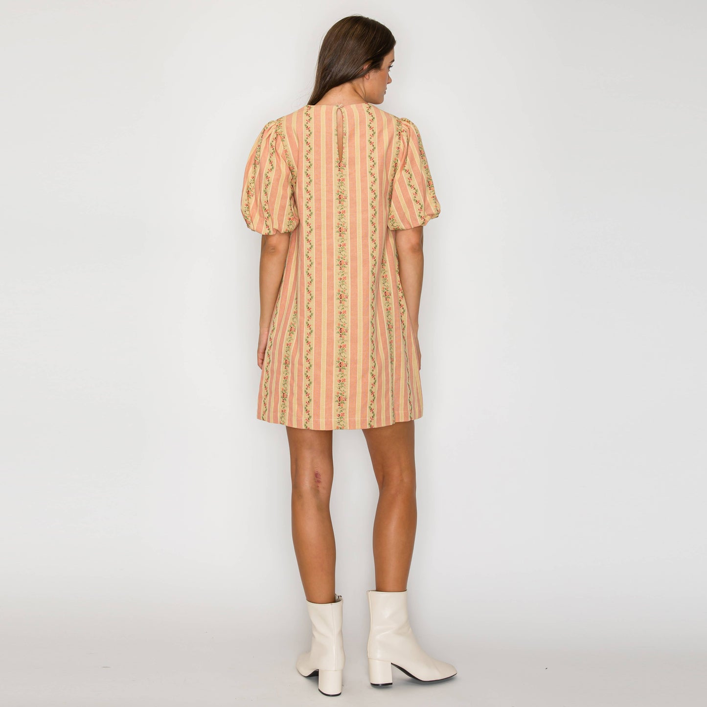 Favorite Vintage Wallpaper Mini Shift Dress