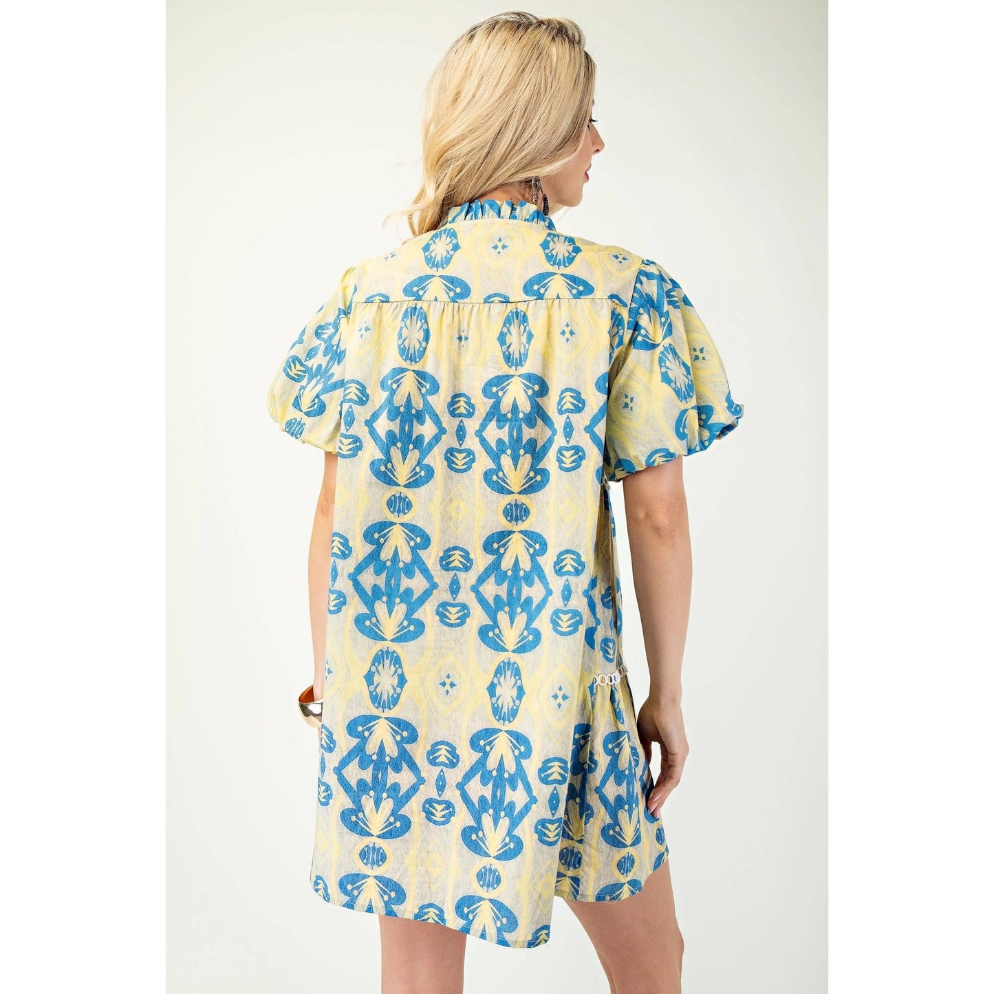 A Simple Tie Mini Dress