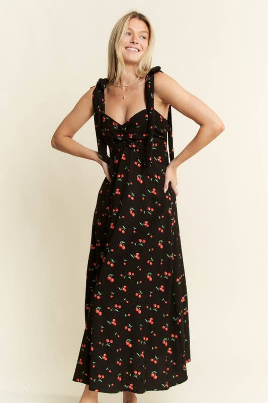 Cherry on Top Midi Dress