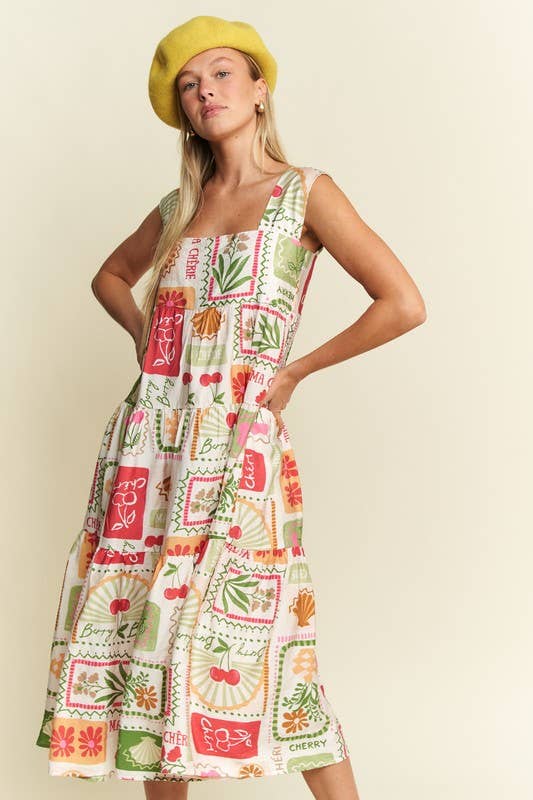 Tutti Fruitty Midi Dress