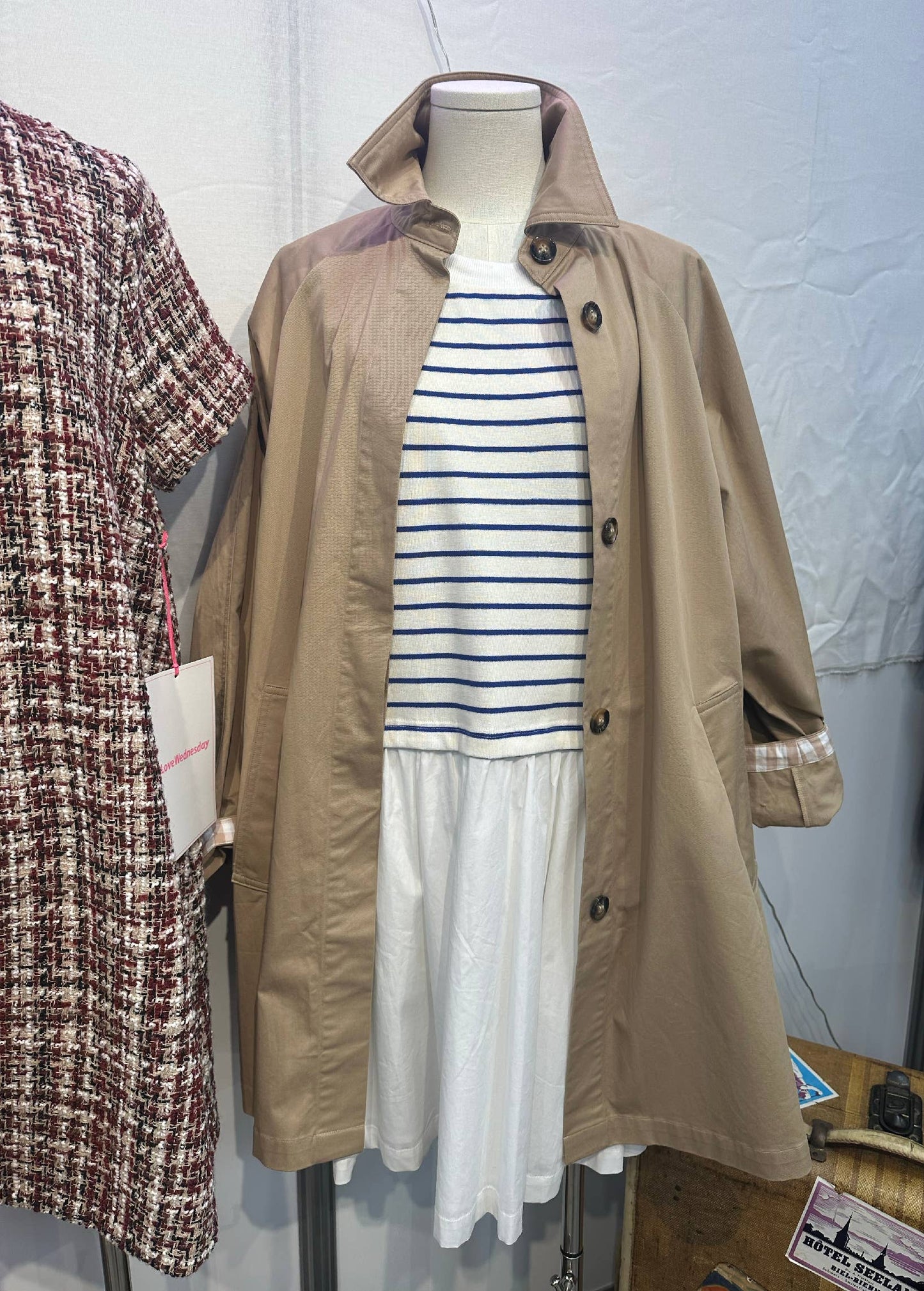 Oversized French Trench Coat