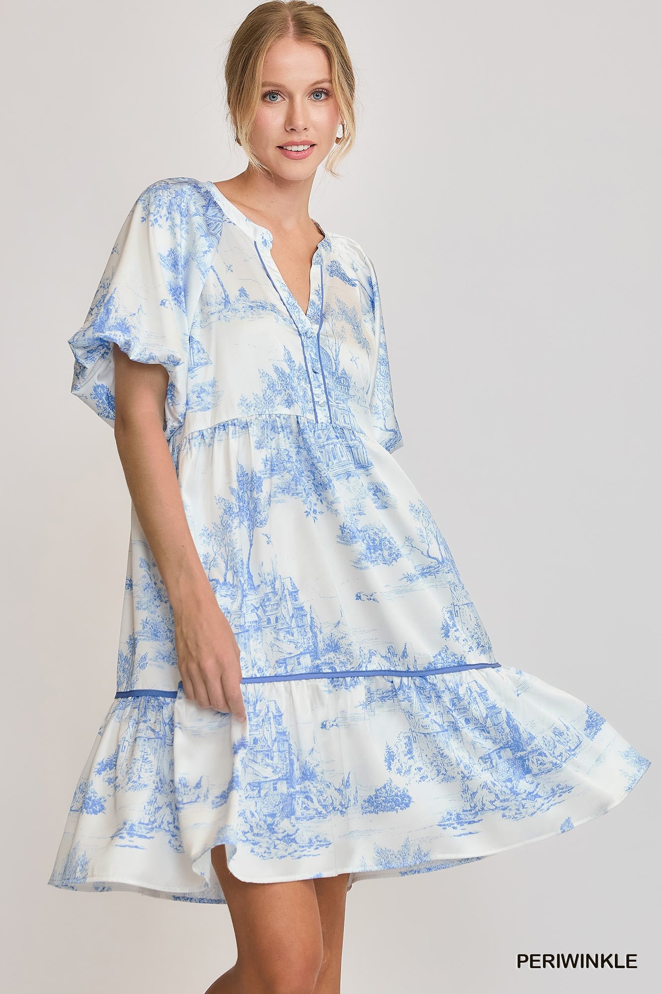 A Touch of Blue Dress