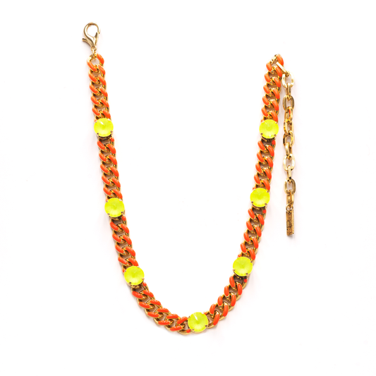 TOVA Galileu Necklace in Neon Electric Red