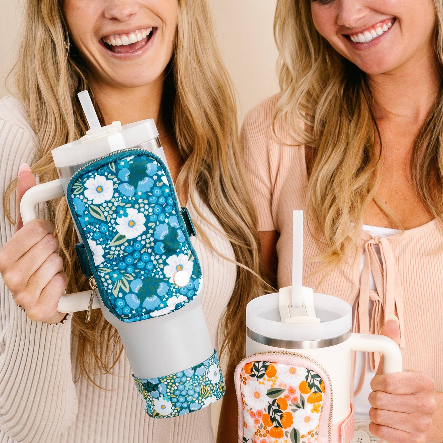 No-Slip Tumbler Boot - Sweet Meadow Green Blue