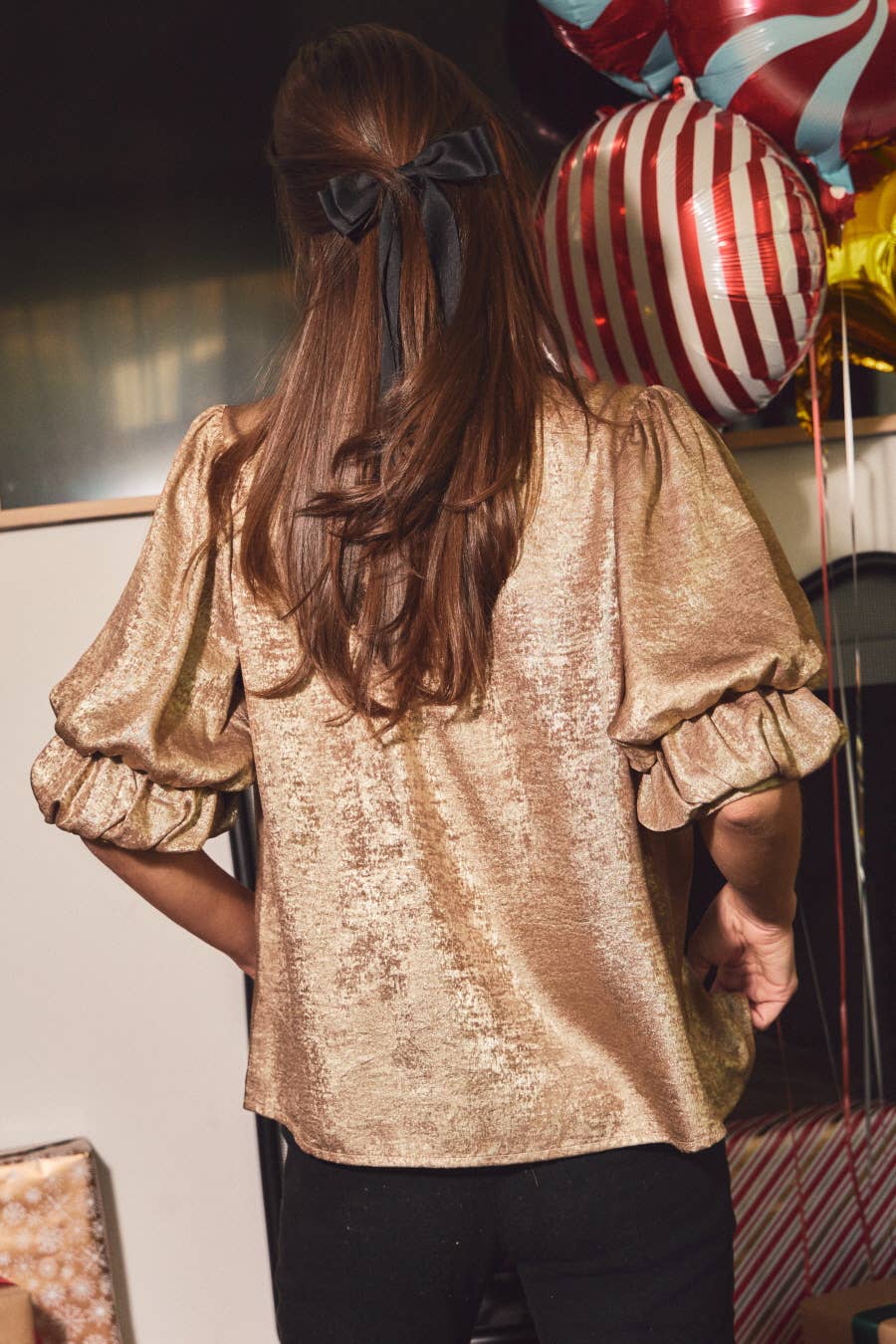 You Make the Whole Place Shimmer Top