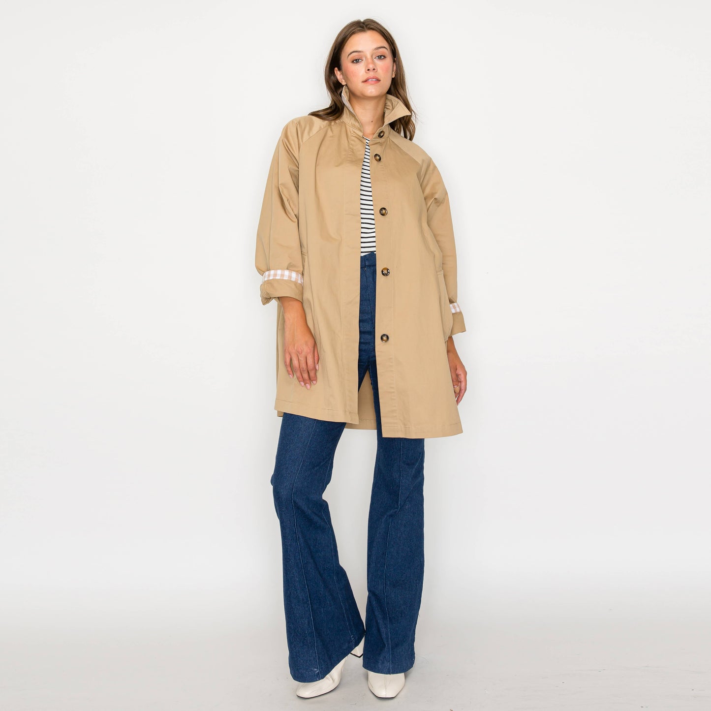 Oversized French Trench Coat