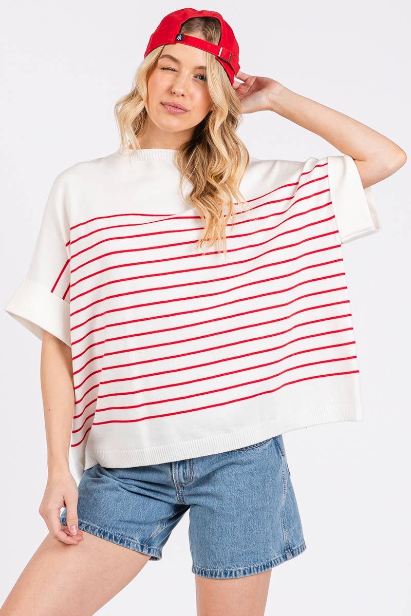 Take me to Tut Stripe Sweater