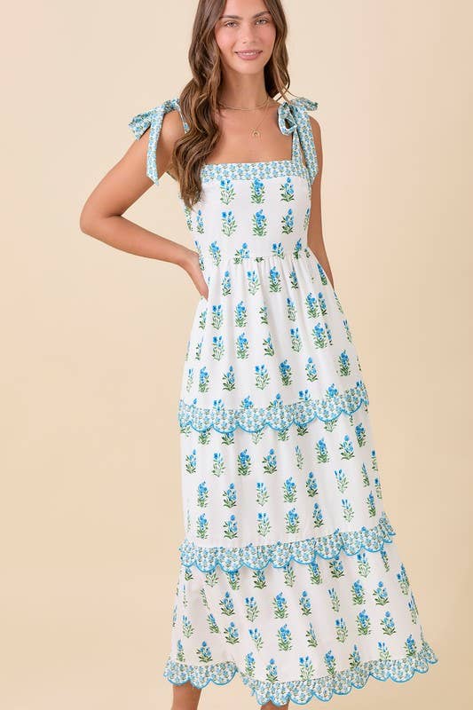 Emerson's Floral Maxi Dress