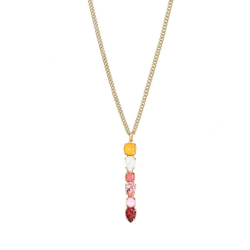 TOVA Monogram Pendant in Colors