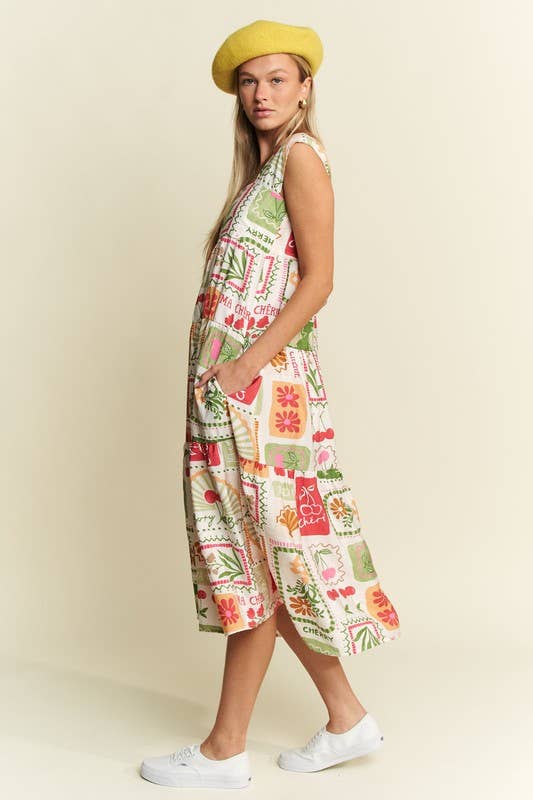 Tutti Fruitty Midi Dress