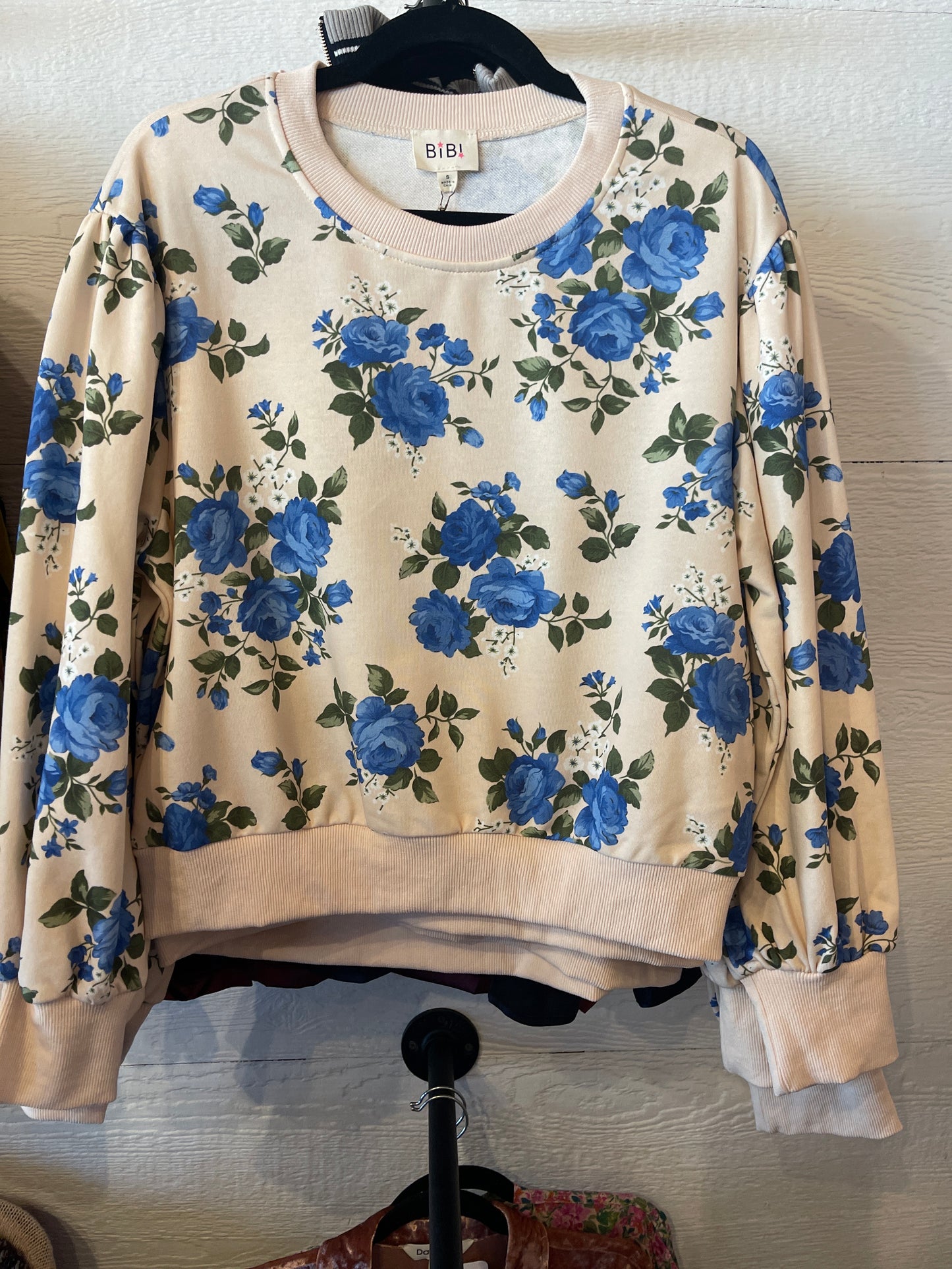 Blue Rose Sweatshirt