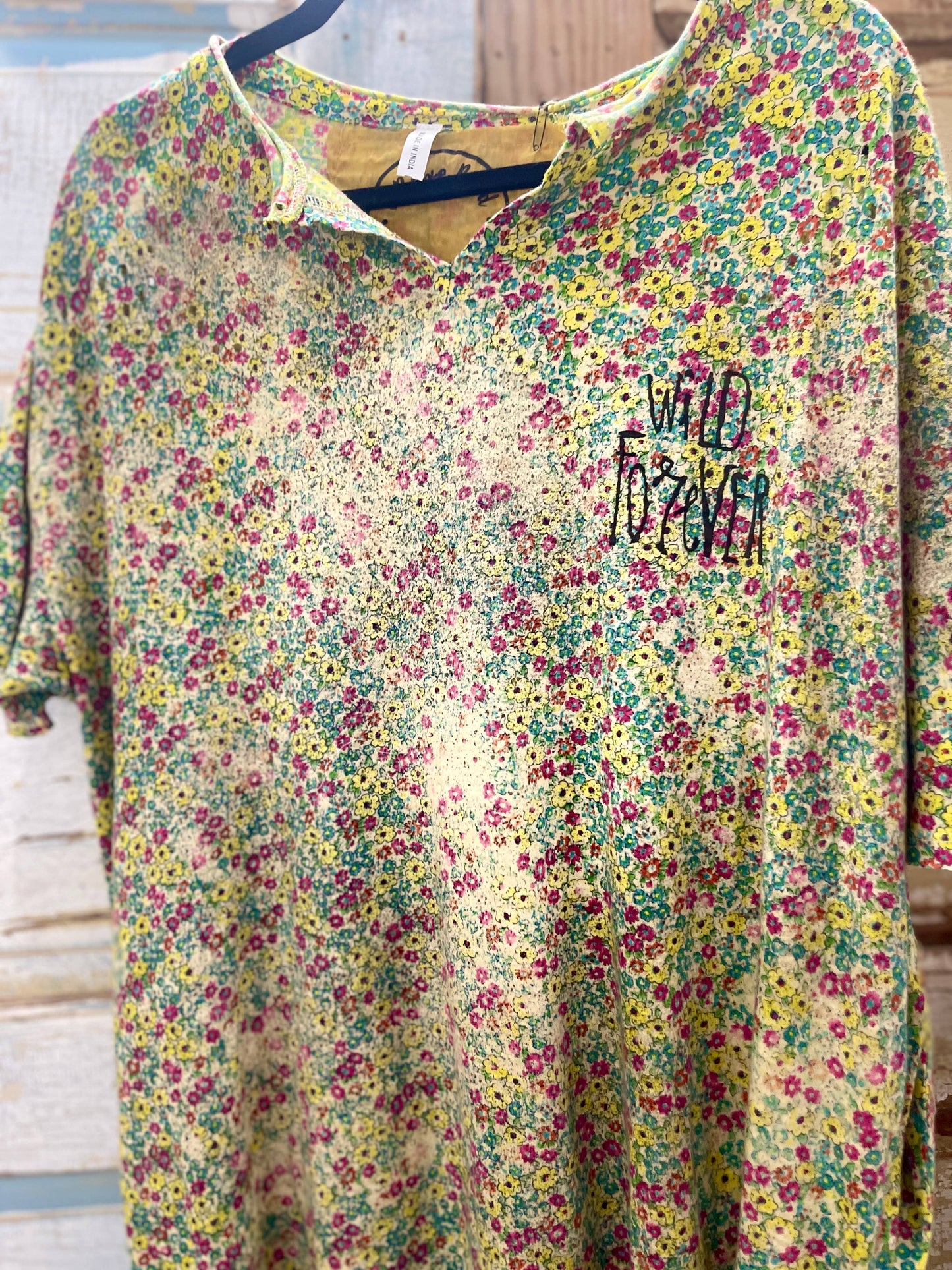 A Rare Bird Wild Forever Distressed Tee