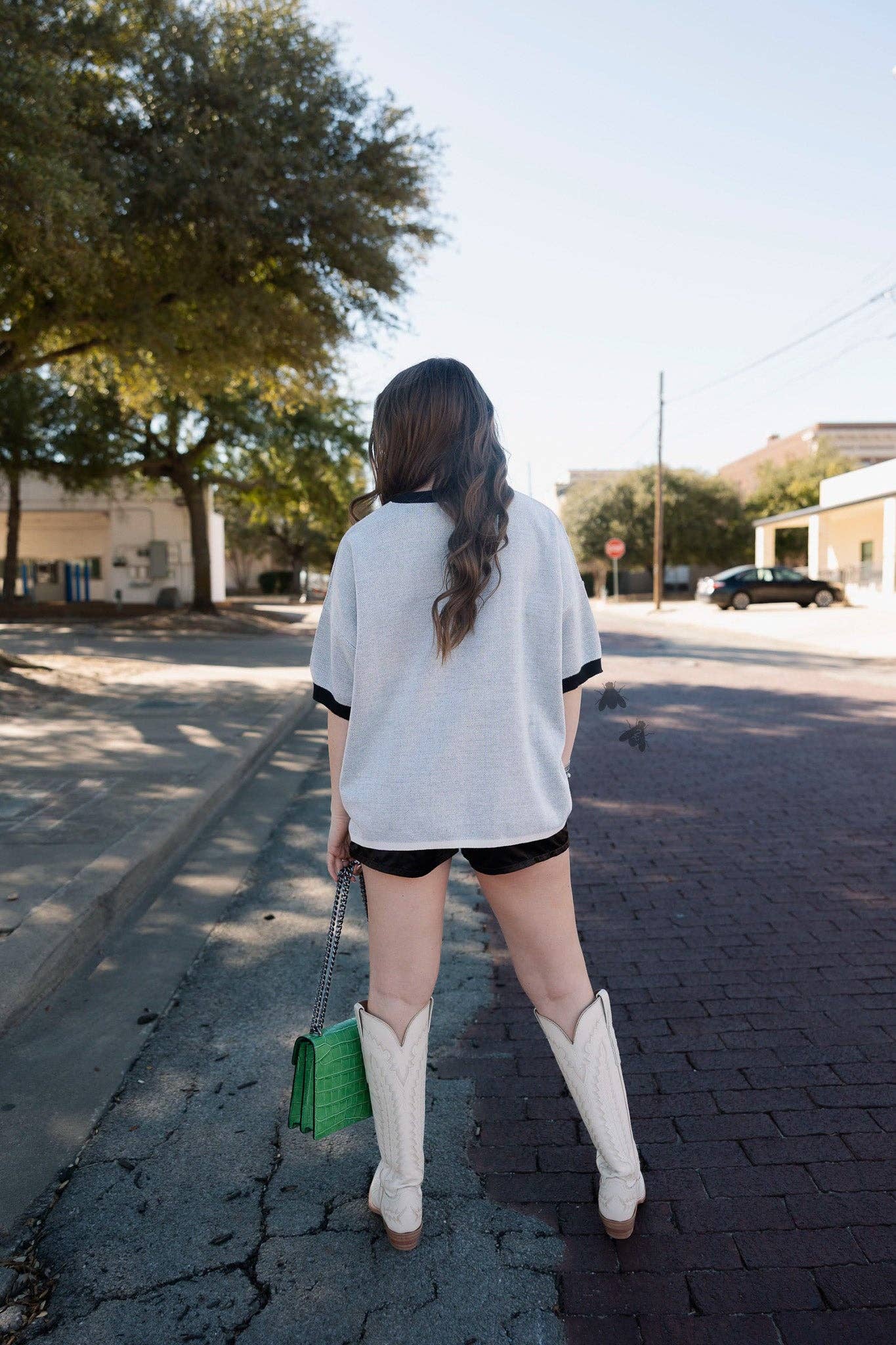 On the Farm Oversize Knit Top
