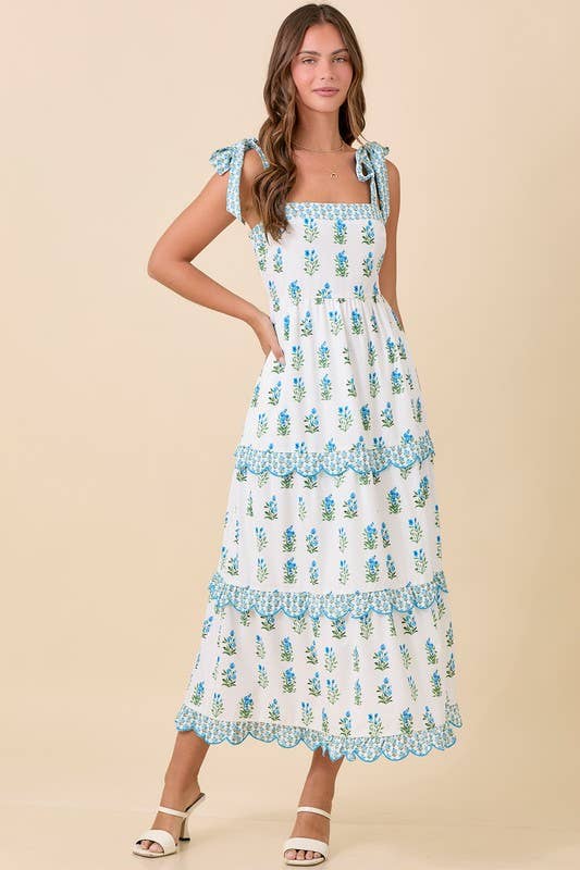 Emerson's Floral Maxi Dress