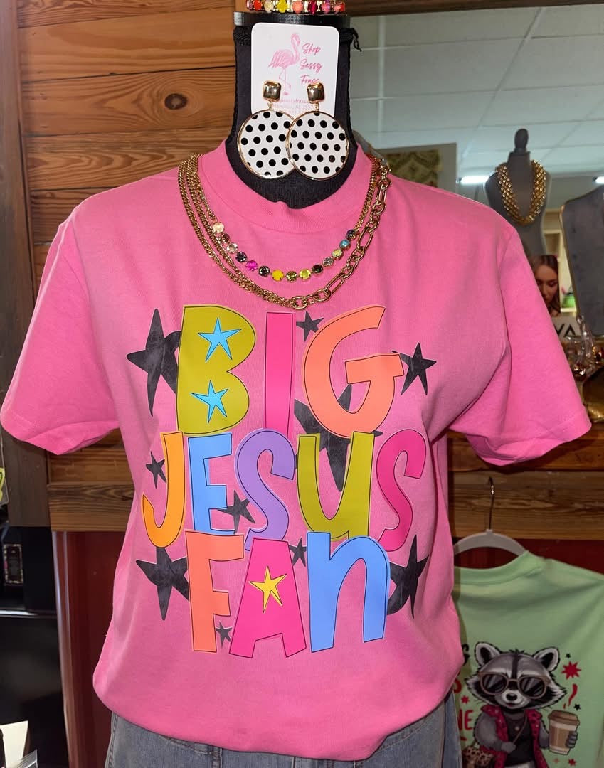Big Jesus Fan Tee
