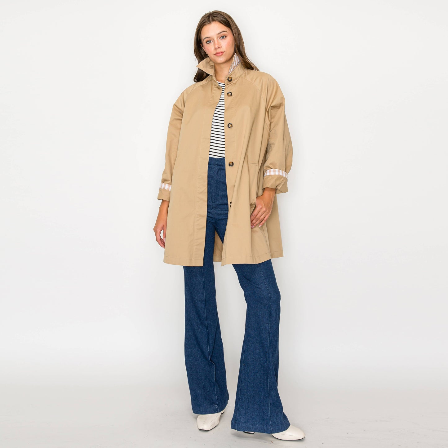 Oversized French Trench Coat