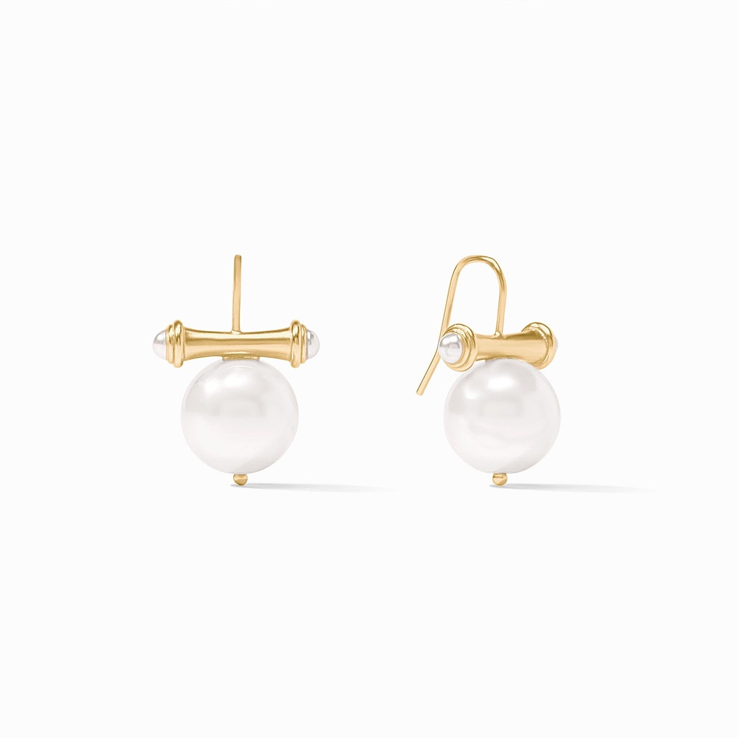 Julie Vos Bamboo Pearl Earring