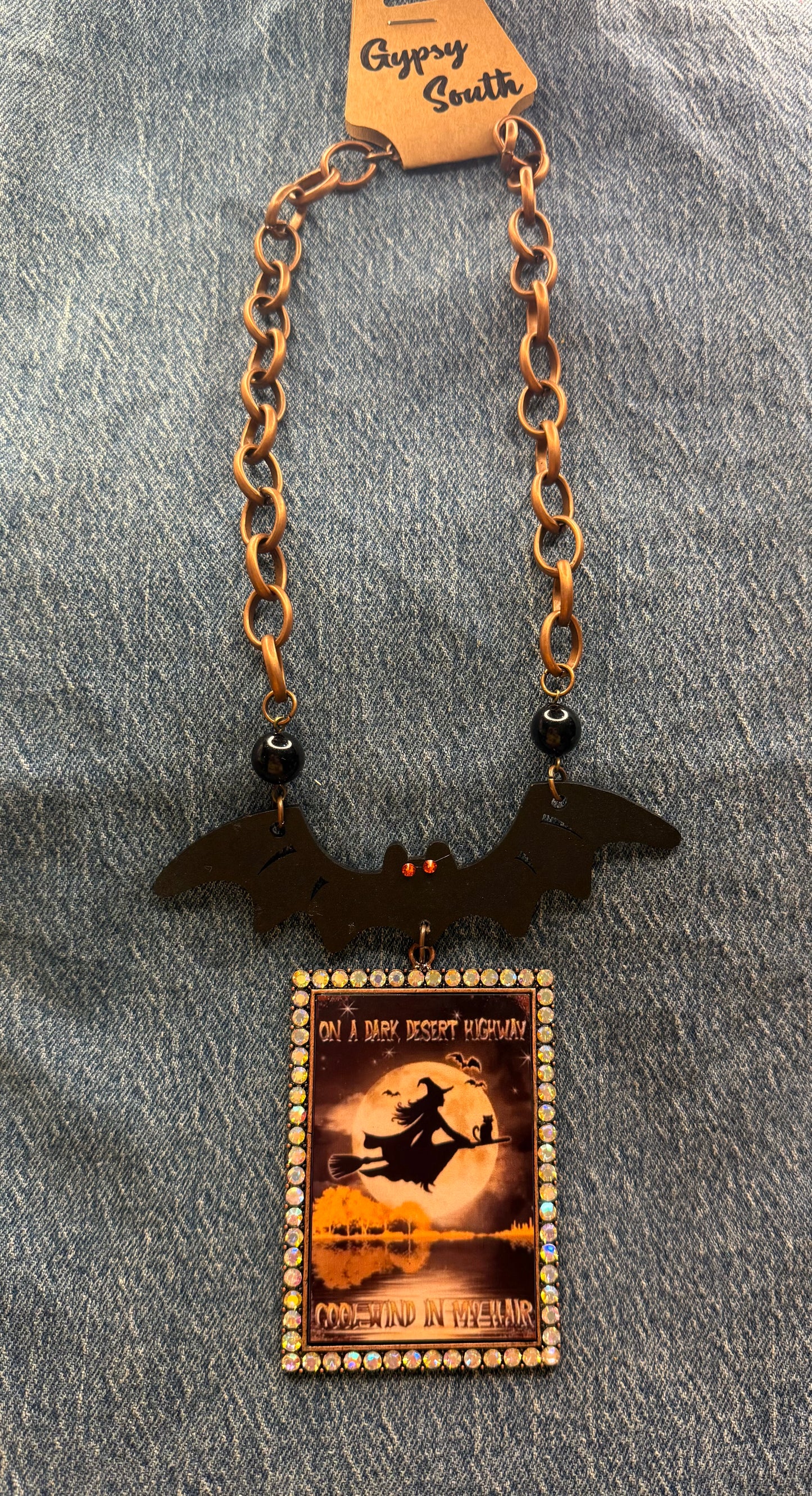 Gypsy South Desert Highway Witch Necklace