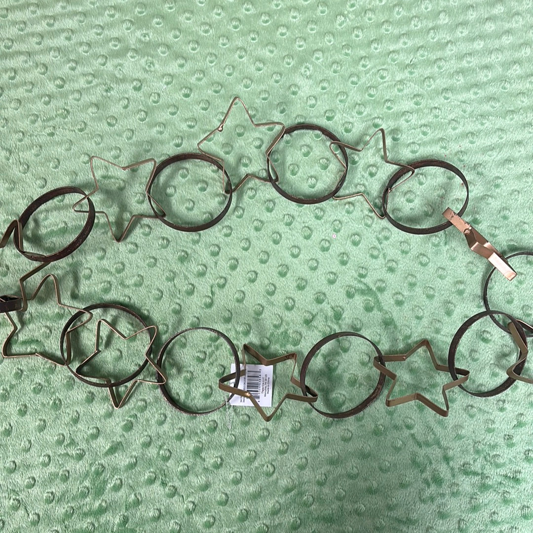 Metal Star Chain Garland