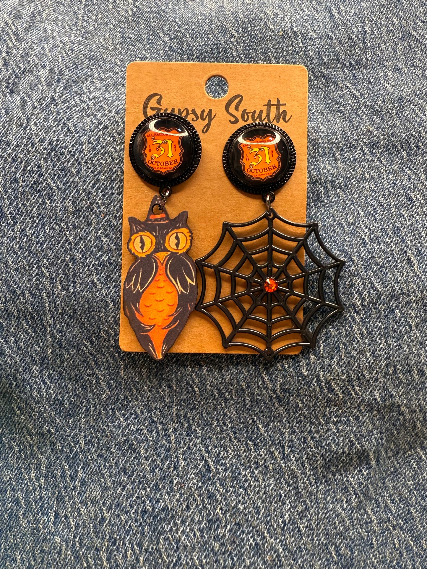 Gypsy South October 31st Mismatched Earrings