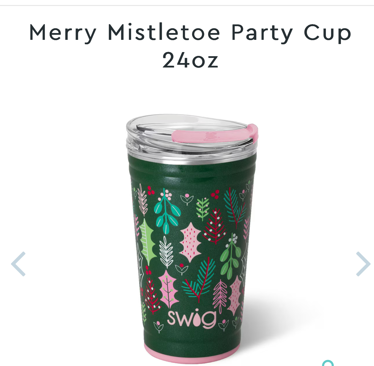 Swig Merry Mistletoe