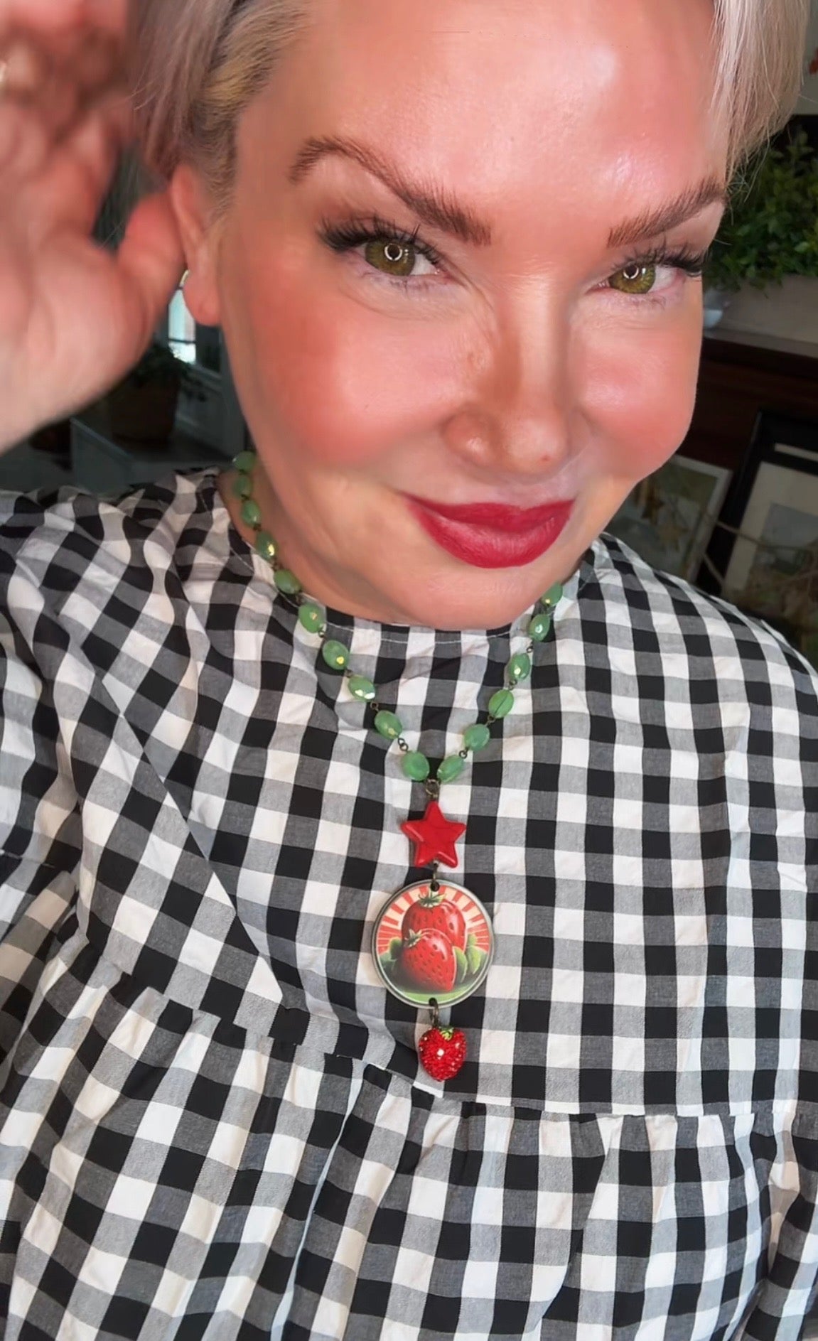 Gypsy South Strawberry Necklace