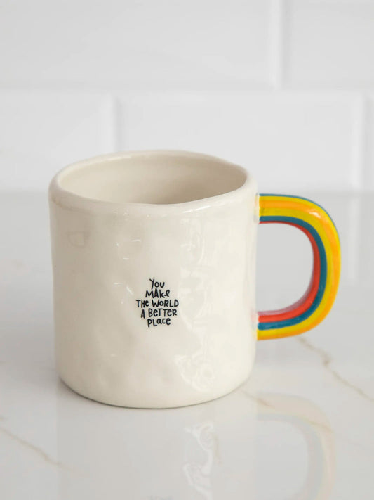 Rainbow Coffee Mug by Nautral Life
