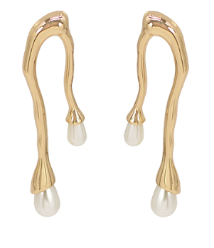 Pearl Arch Earrings