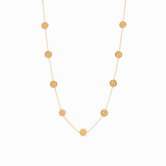 Julie Vos Valencia Delicate Station Necklace