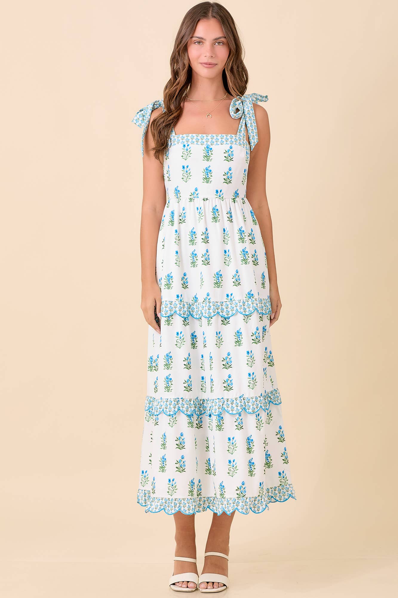 Emerson's Floral Maxi Dress