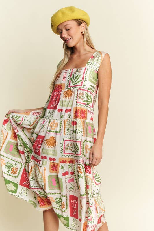 Tutti Fruitty Midi Dress