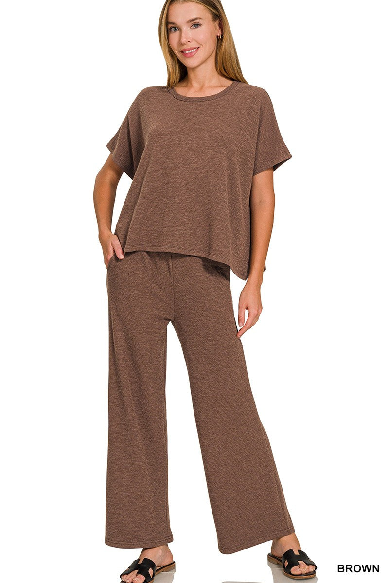 Back to Class Two Piece Cotton Slub Set