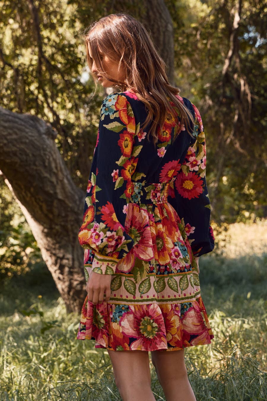 Falling in Love Floral Mini Dress