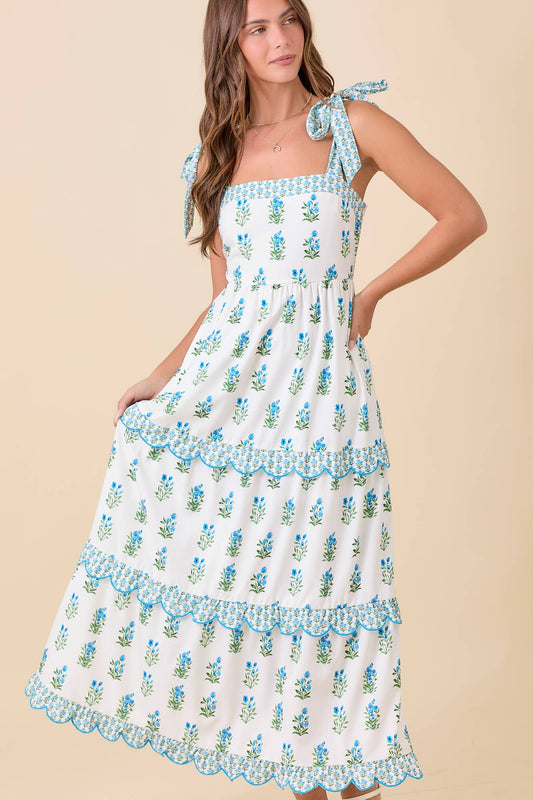 Emerson's Floral Maxi Dress