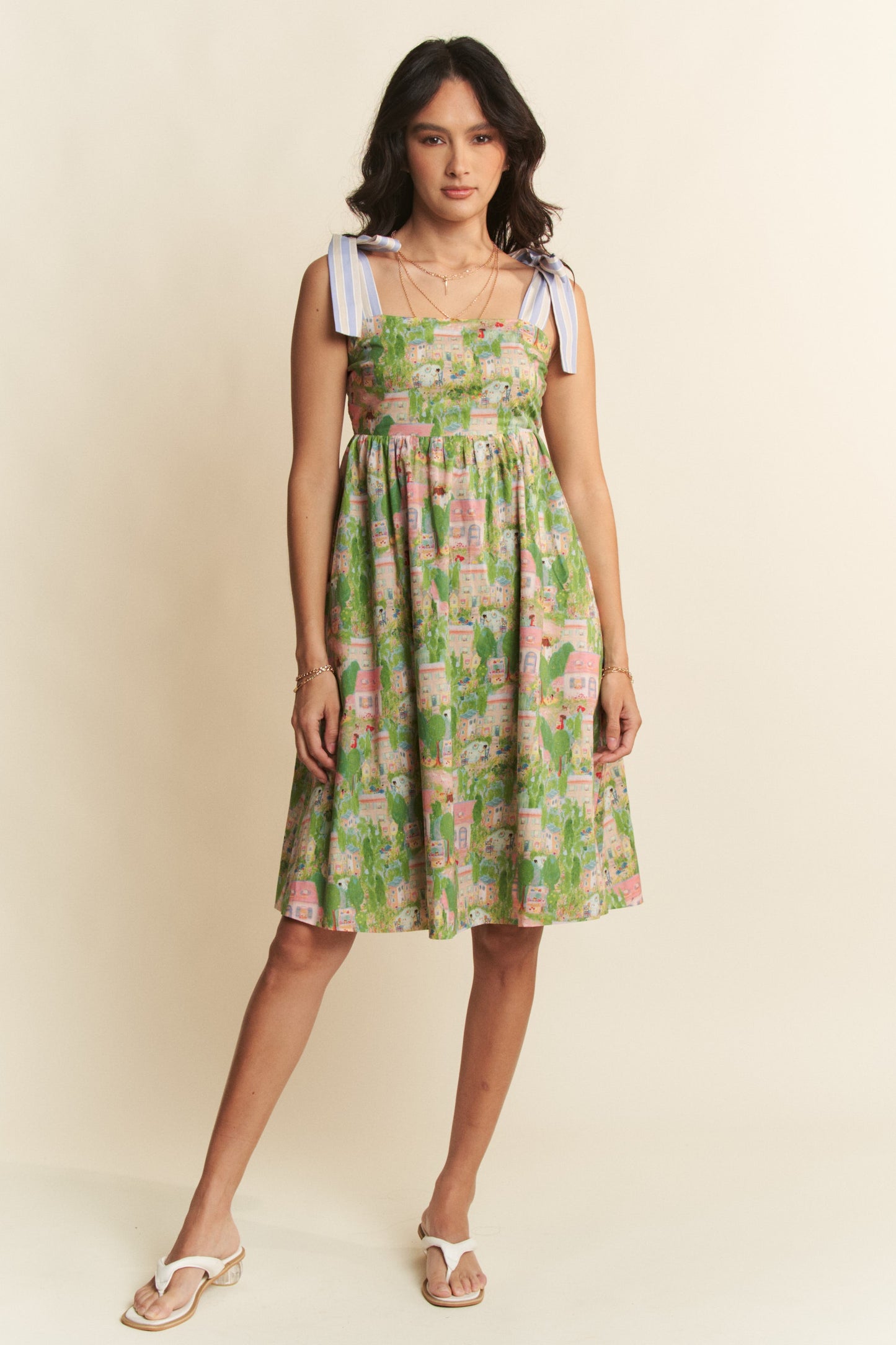A Tour of the Countryside Dress