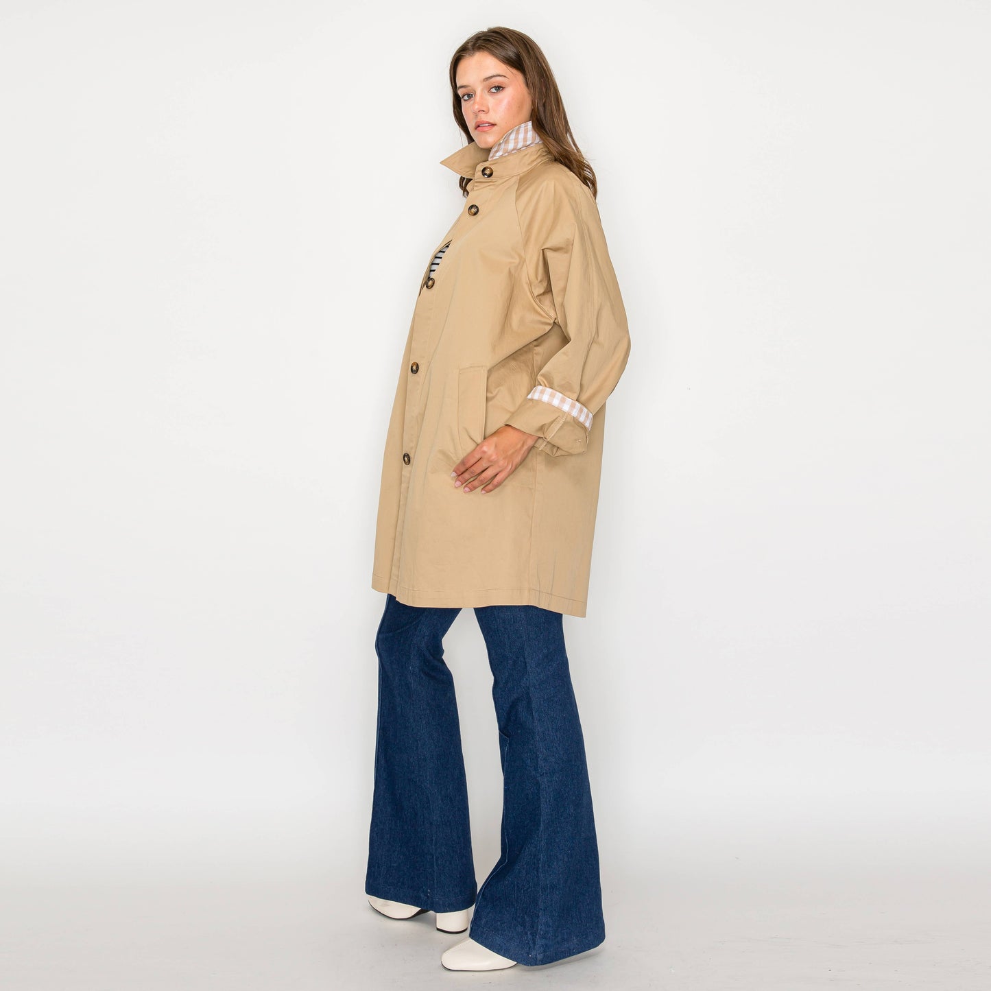 Oversized French Trench Coat