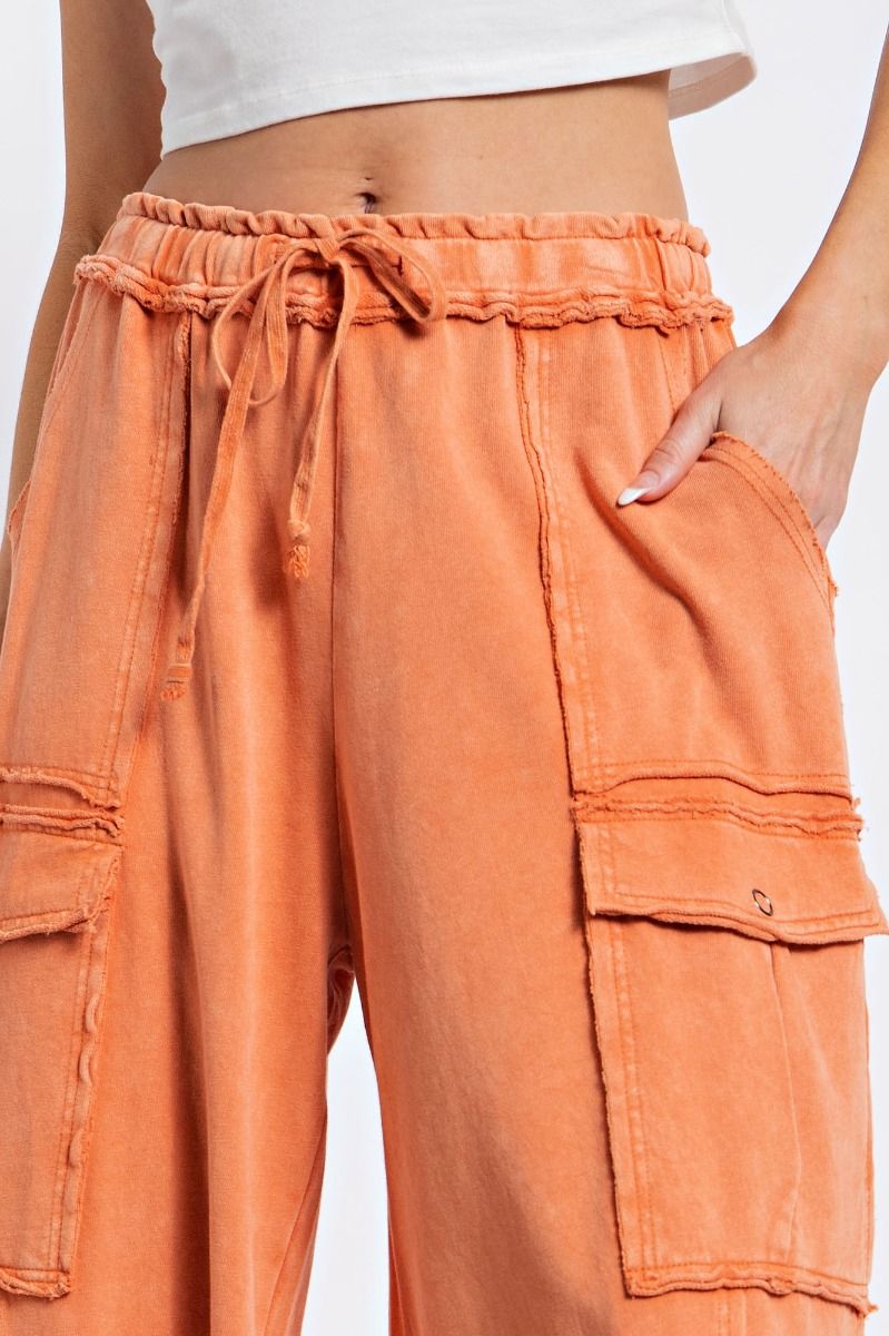 Utility Mineral Wash Cargo Pants