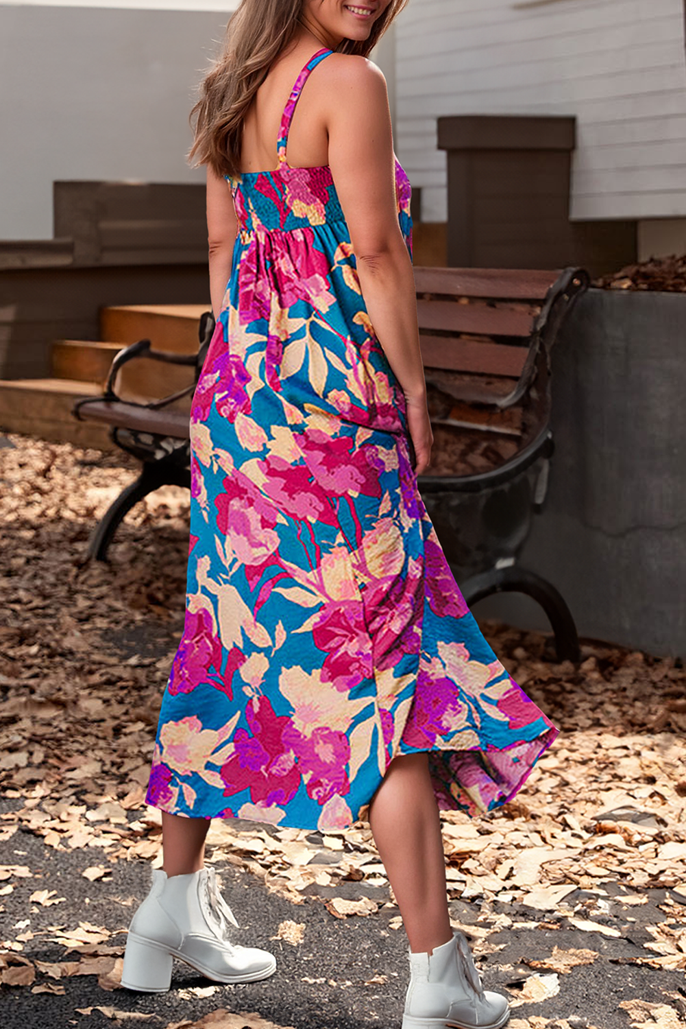 Tropical Islands Midi Dress
