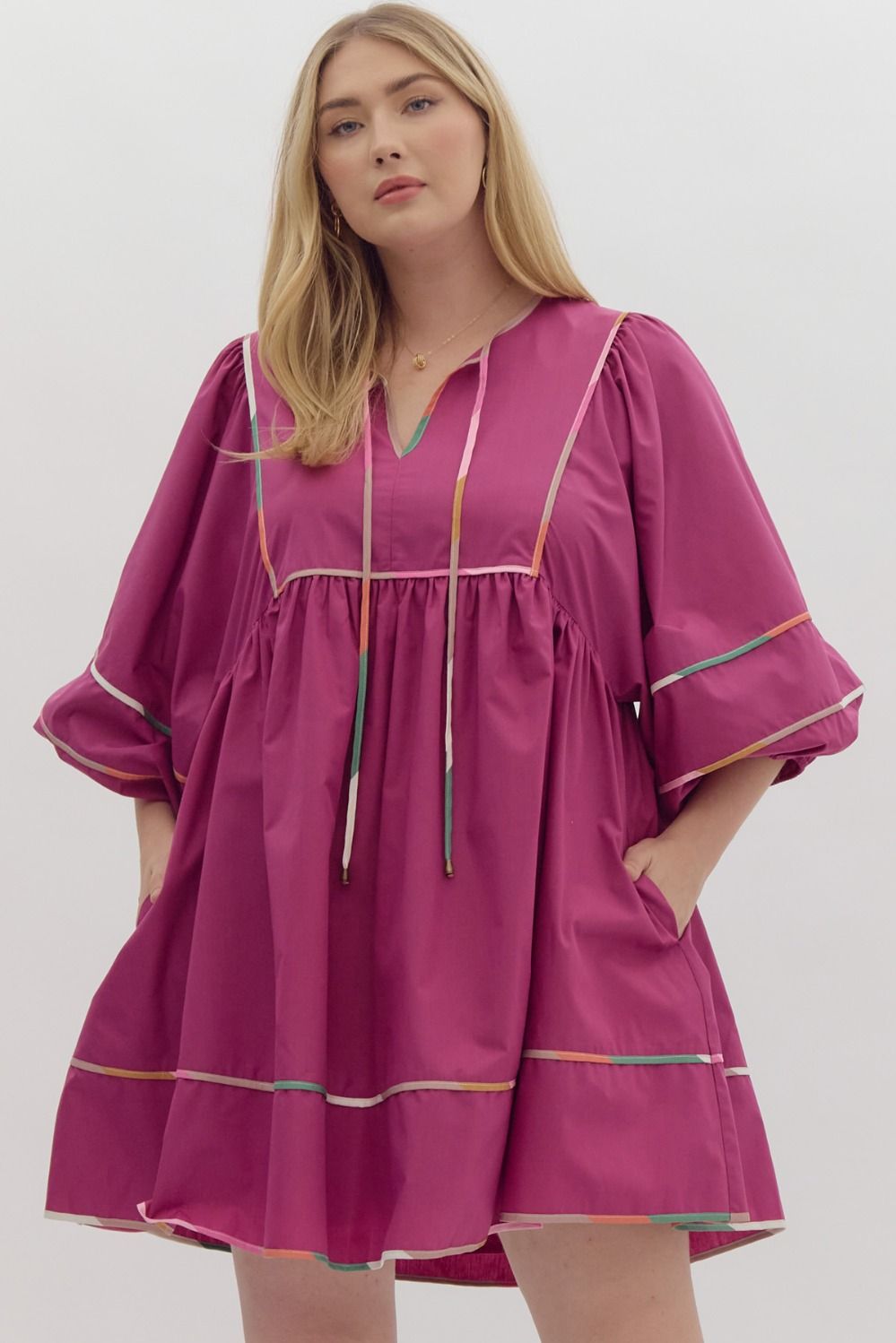 Pretty in Plum Dress